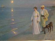 Artist and his wife Peder Severin Kroyer
